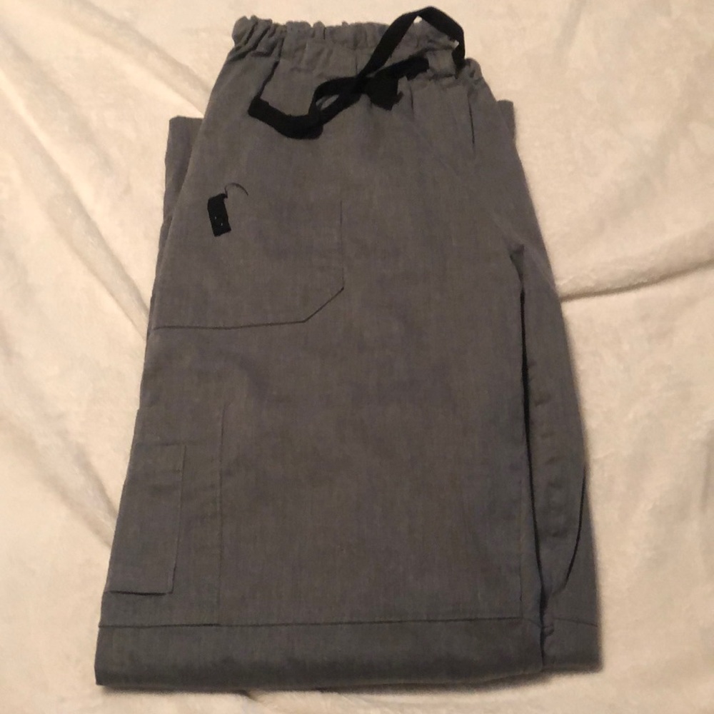 Butter-soft drawstring scrub set